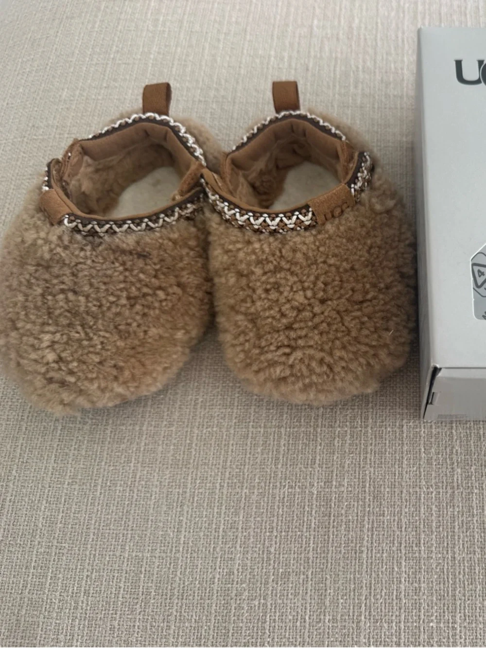 UGG baby Tasman maxi curly shoes